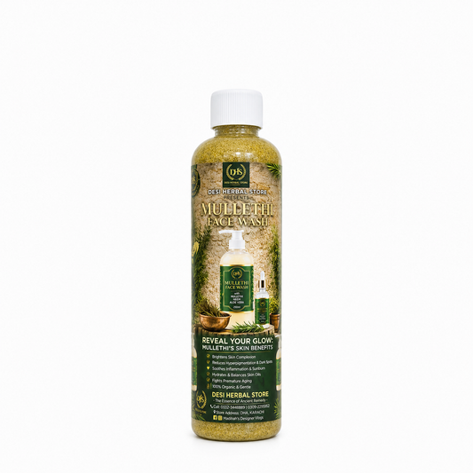 Desi Herbal Mullethi Face Wash Clean, Fresh & Naturally Glowing Skin